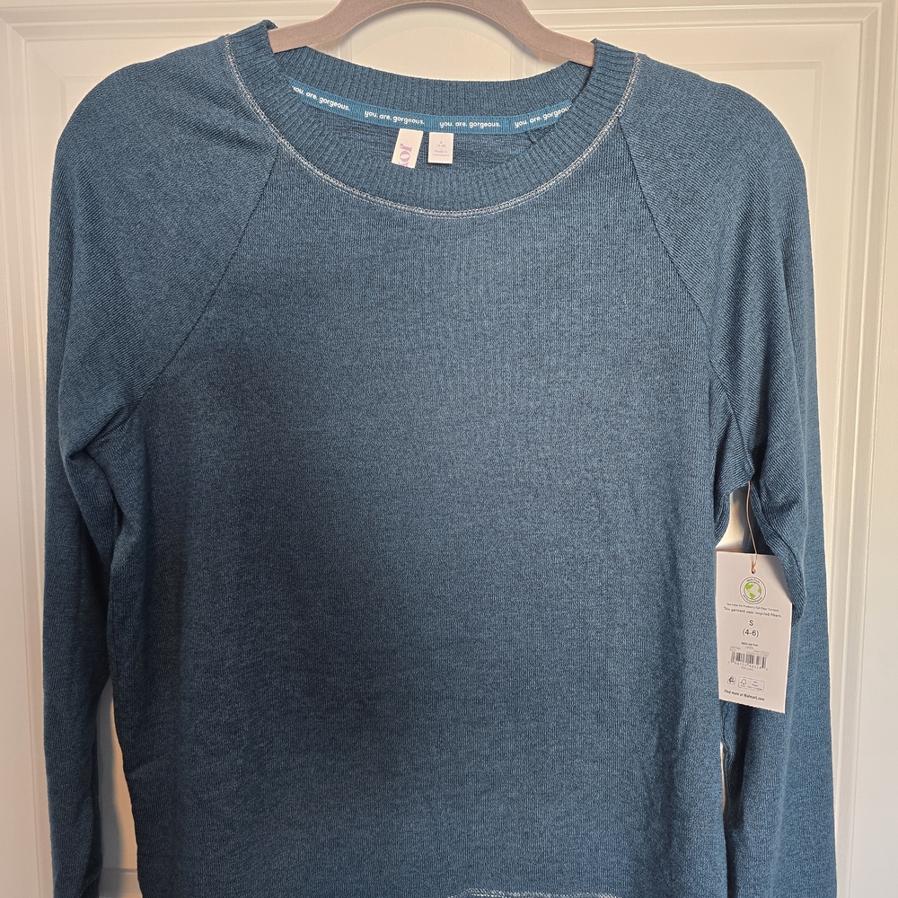 Joyspun Teal Long Sleeve Women's Top